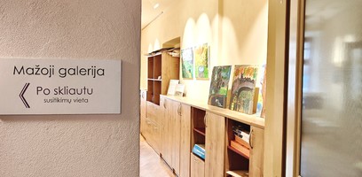 Kūrybinė laboratorija tampa Mažąja galerija