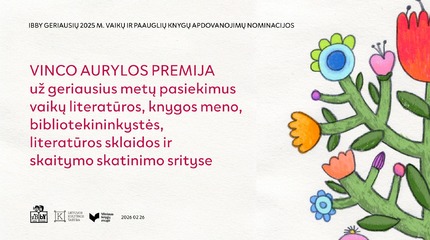 Esame nominuoti Vinco Aurylos premijai