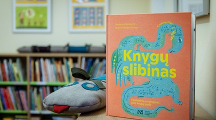 „Knygų slibinas“ – mūsų bičiulis