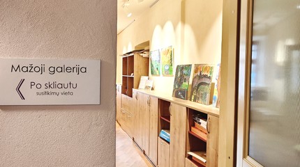 Kūrybinė laboratorija tampa Mažąja galerija