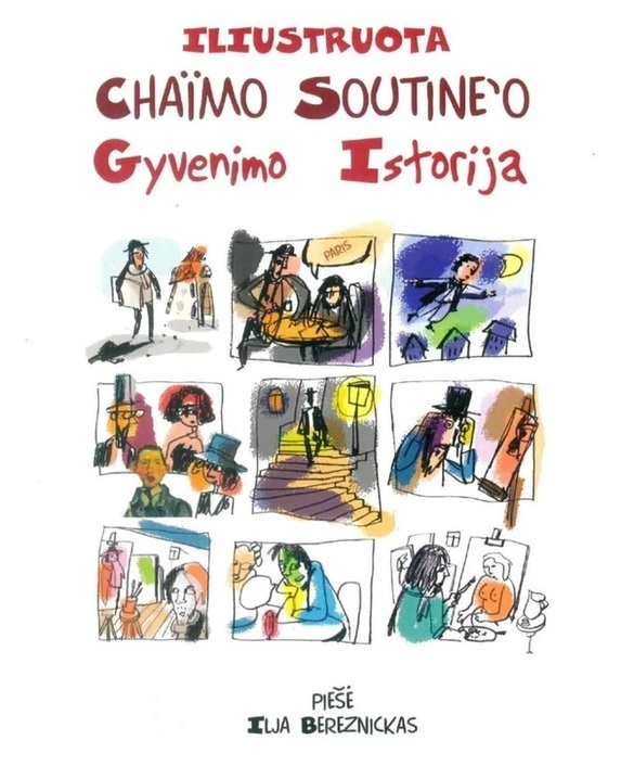 Iliustruota Chaïmo Soutine’o gyvenimo istorija